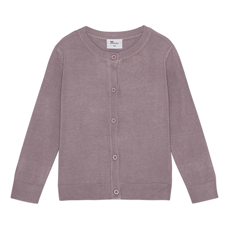 Se BIRKHOLM Strik Cardigan Due Lilla hos SmartKidz