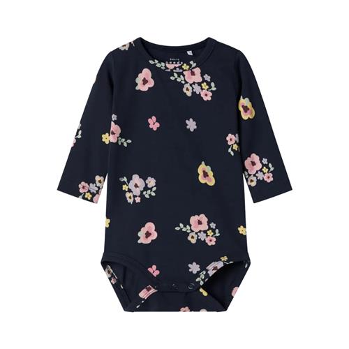 Se NAME IT Langærmet Body Vandora Dark Sapphire Flowers hos SmartKidz