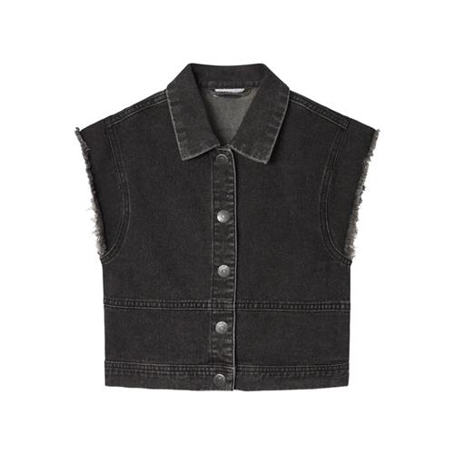 Se NAME IT Denim Vest Lulu Black Denim hos SmartKidz