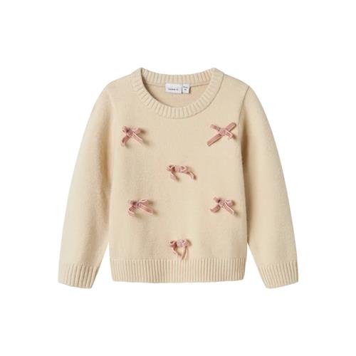 NAME IT Striktrøje Ronja Summer Sand