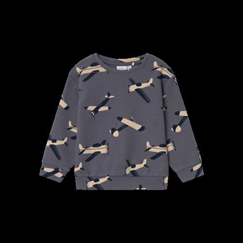 NAME IT Rib Sweatshirt Steven Castlerock