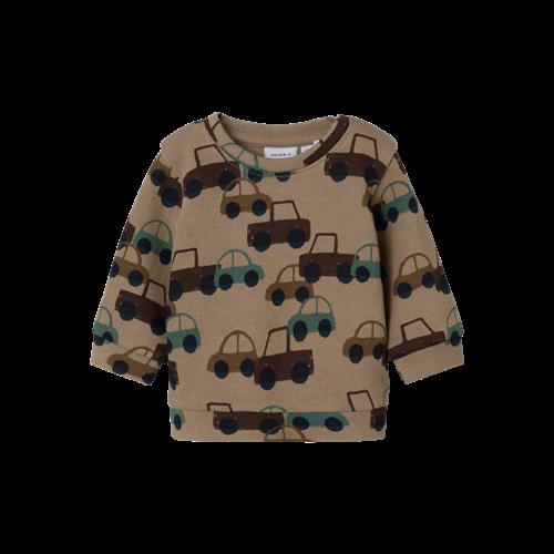 Se NAME IT Sweatshirt Sacar Weathered Teak hos SmartKidz