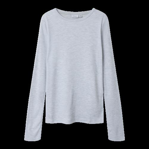 NAME IT Modal Bluse Tinemaj Light Grey