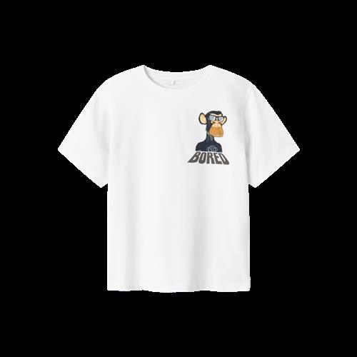 Se NAME IT T-Shirt Dyn Bright White hos SmartKidz