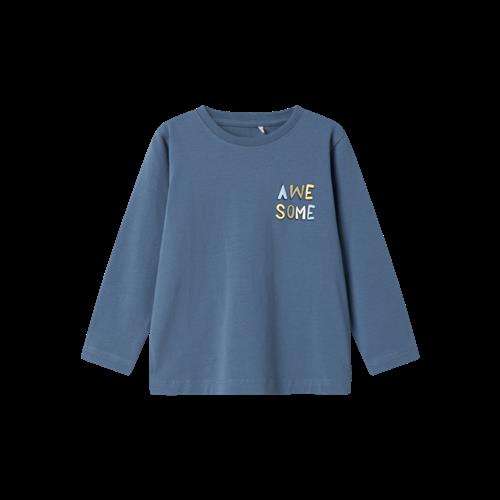 NAME IT Langærmet Bluse Vux China Blue
