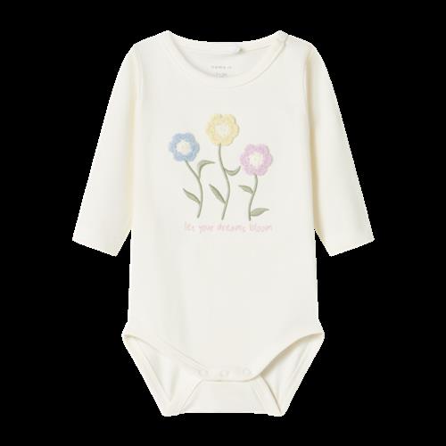 Se NAME IT Langærmet Body Tays Cloud Dancer hos SmartKidz