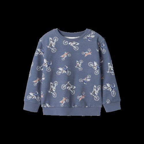 Se NAME IT Sweatshirt Trille China Blue hos SmartKidz