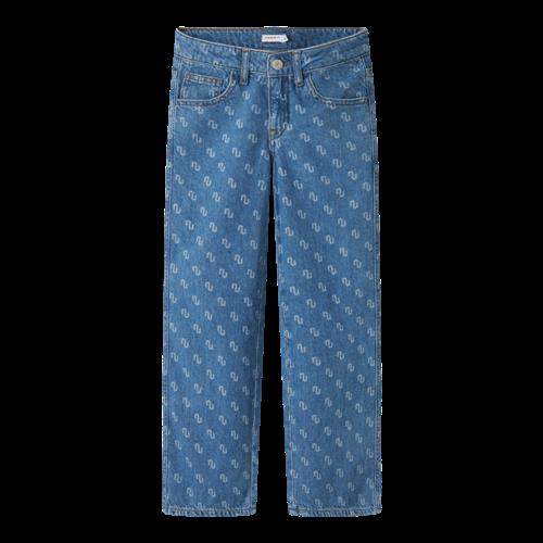 NAME IT Brede Jeans Rose Medium Blue Denim