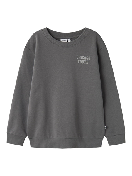 Se NAME IT Sweatshirt Bebob Lava Smoke hos SmartKidz
