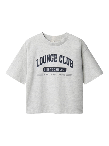 Se NAME IT T-shirt Bekaren Light Grey Melange hos SmartKidz