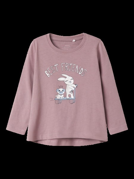 Se NAME IT Langærmet Løs Bluse Violet Elderberry hos SmartKidz