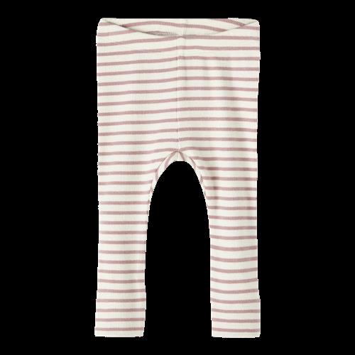 Se NAME IT Modal Rib Leggings Bani Deauville Mauve hos SmartKidz