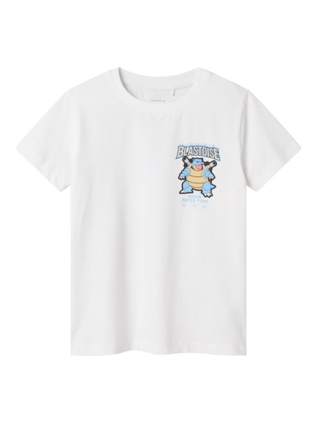 Se NAME IT Pokemon T-shirt Jatin Bright White hos SmartKidz