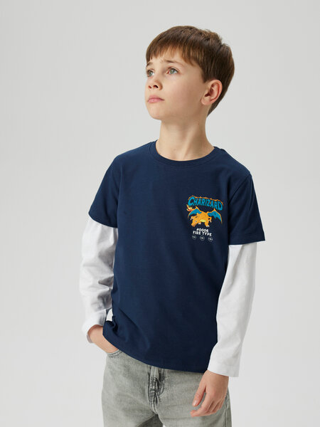 Se NAME IT Pokemon T-shirt Jatin Navy Blazer hos SmartKidz