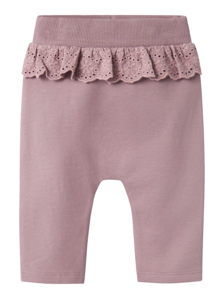 Se NAME IT Baby Sweatpants Beliva Elderberry hos SmartKidz