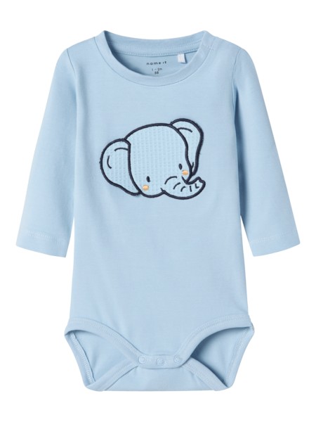 Se NAME IT Langærmet Body Brore Cerulean hos SmartKidz