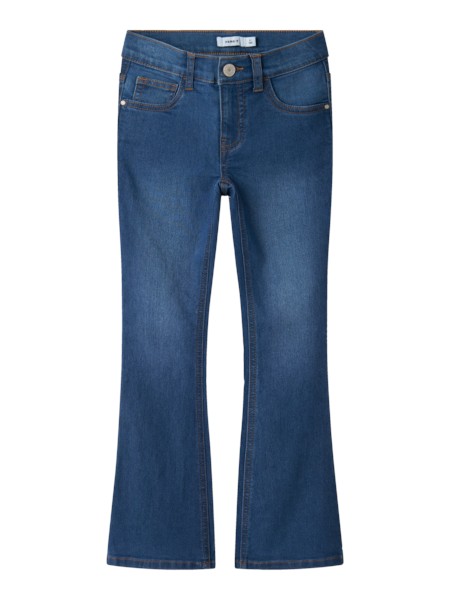 Se NAME IT Bootcut Jeans Polly Dark Blue Denim hos SmartKidz
