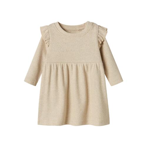 Se NAME IT Glimmer Kjole Siclo Gilded Beige hos SmartKidz