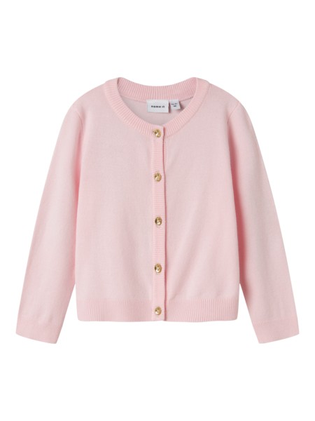 Se NAME IT Kort Strik Cardigan Valma Ballerina hos SmartKidz