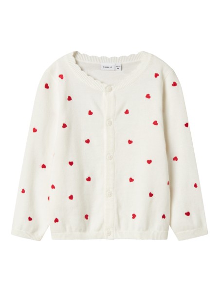 NAME IT Strik Cardigan Fisilly Cloud Dancer