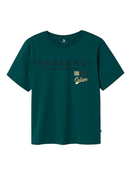 Se NAME IT T-Shirt Dennim Forest Biome hos SmartKidz