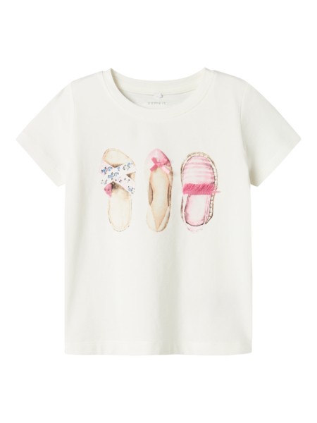 Se NAME IT T-Shirt Dessy Cloud Dancer hos SmartKidz