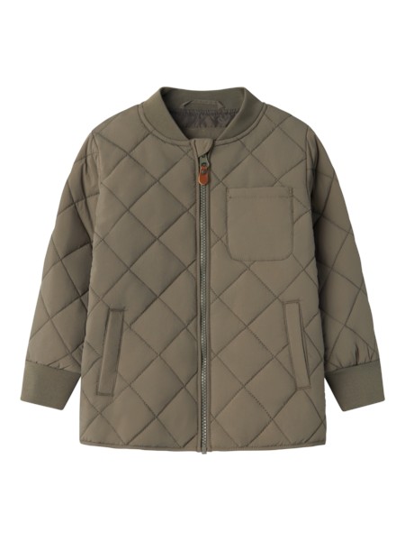NAME IT Quiltet Jakke Marlin Dusty Olive