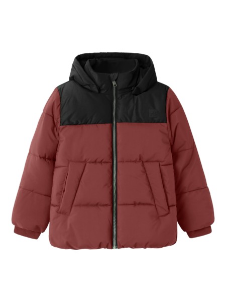 Se NAME IT Puffer Jakke Morning Spiced Apple hos SmartKidz