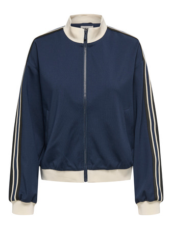 Se ONLY Track Zip Cardigan Warm Up Navy Blazer hos SmartKidz