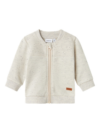 Se NAME IT Baby Sweat Cardigan Donaldo Peyote Melange hos SmartKidz