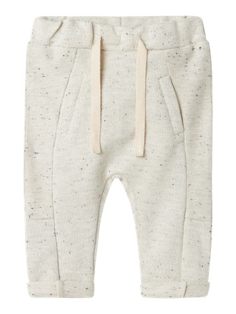 Se NAME IT Baby Sweatpants Donaldo Peyote Melange hos SmartKidz