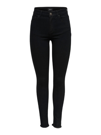 Se ONLY Blush Midwaist Skinny Fit Jeans Black hos SmartKidz