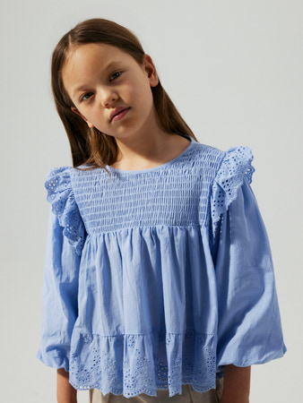 NAME IT Blonde Bluse Fitora Serenity