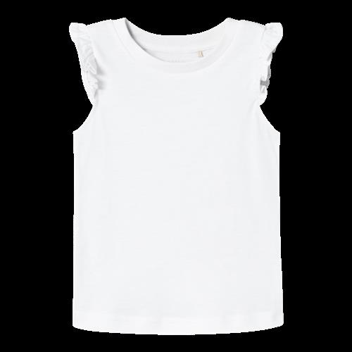 Se NAME IT Tank Top Vanina Bright White hos SmartKidz