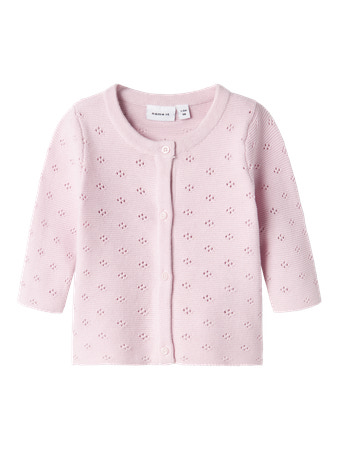 NAME IT Strik Cardigan Fie Light Lilac