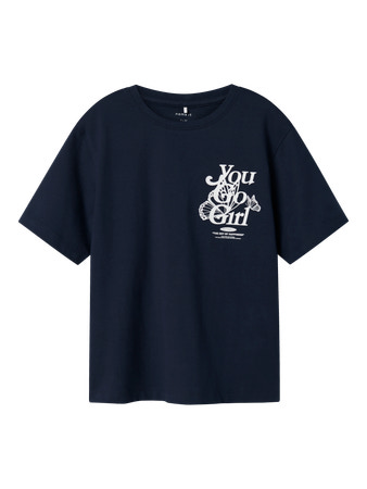 Se NAME IT T-shirt Dabbo Navy Blazer hos SmartKidz