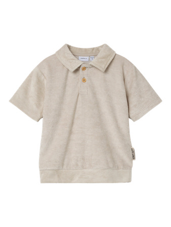 Se NAME IT Polo T-shirt Frede Terry Peyote hos SmartKidz