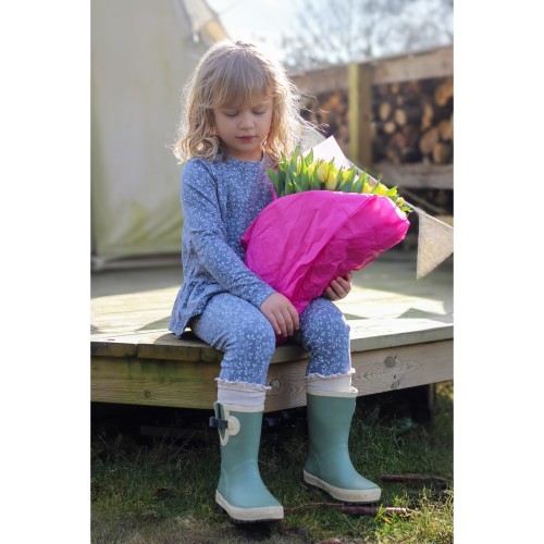 Se BIRKHOLM Peplum Bluse Hvide Blade hos SmartKidz