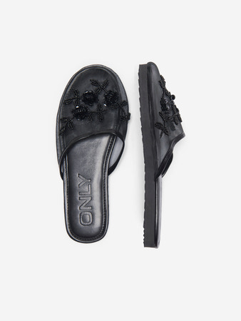 Se Only Mesh Slippers Rio Bling Black hos SmartKidz