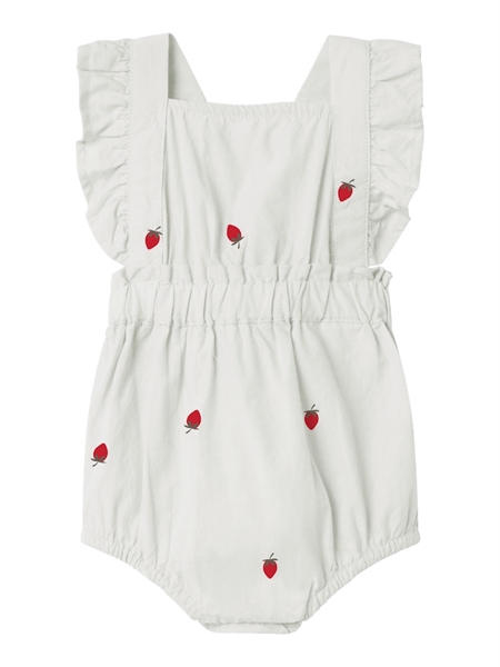 Se NAME IT Romper Derilla Bright White Stawberry hos SmartKidz