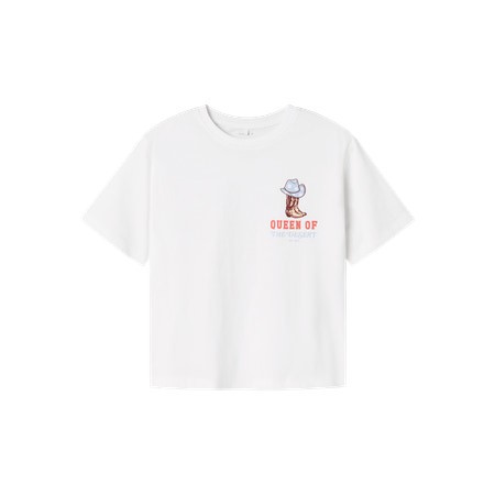 Se NAME IT T-shirt Hurinni Bright White hos SmartKidz