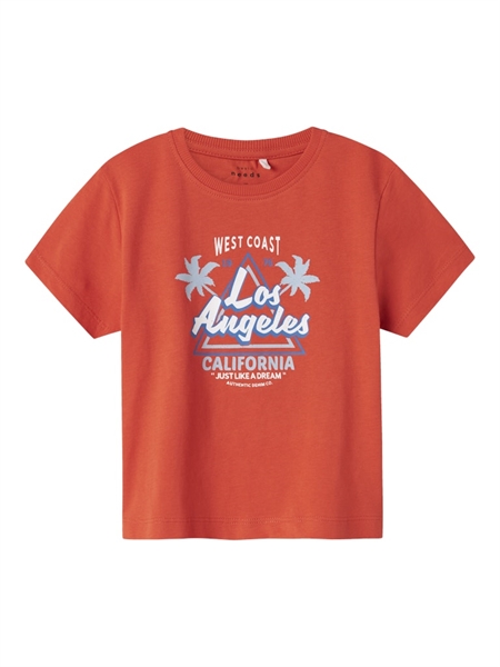 Se NAME IT Løs T-shirt Vagno Paprika LA hos SmartKidz