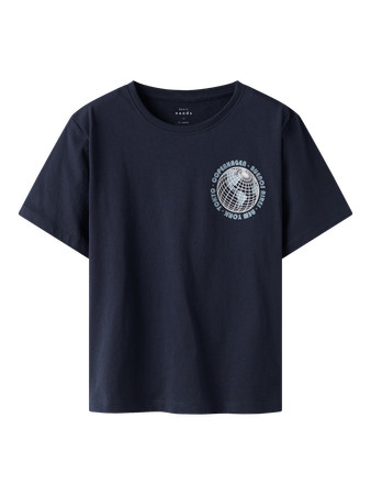 Se NAME IT T-shirt Vagno Navy Blazer Globus hos SmartKidz