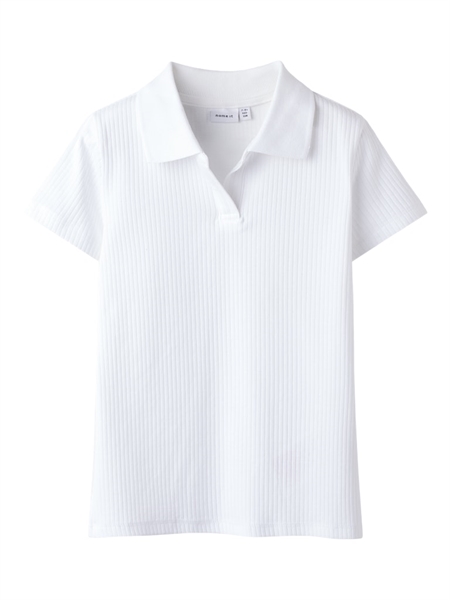 Se NAME IT Polo T-shirt Dusa Bright White hos SmartKidz