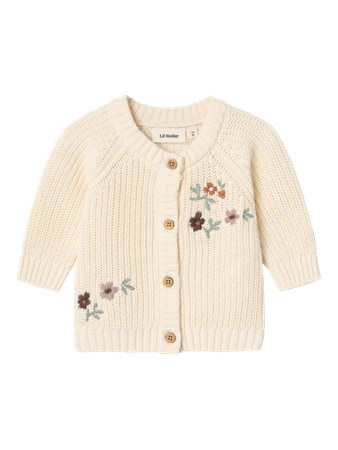 LIL ATELIER Strik Cardigan Emlen Birch