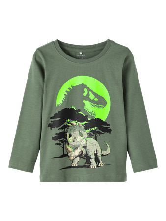 Se NAME IT Jurassic Park Bluse Pjank Laurel Wreath hos SmartKidz