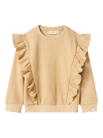 LIL ATELIER Flæse Sweatshirt Defne Taos Taupe