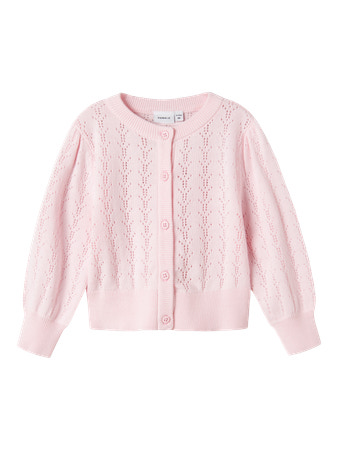 Se NAME IT Strik Cardigan Hannah Ballerina hos SmartKidz
