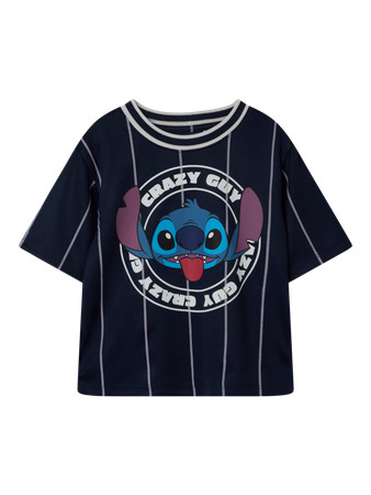 NAME IT Stitch T-shirt Ariz Navy Blazer
