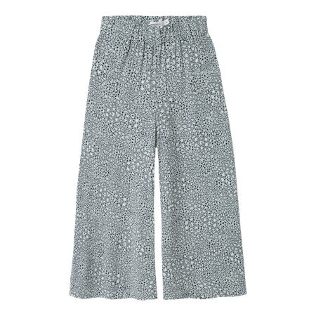 Se NAME IT Brede Bukser Jilli Aqua Gray Leo hos SmartKidz